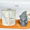 Molde de Silicona de Enano Abeja DIY Yeso de Aromaterapia Molde de Yeso para Velas Hechas a Mano Suave y Fácil de Desmoldar