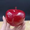 Selección en vivo de adornos de manzana de madera maciza, fruta de secuoya Pingan, decoración para el hogar, sala de estar, TV, gabinete, regalos de Navidad