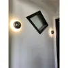 Lámpara de pared para mesita de noche de dormitorio italiana viabizzuno, estilo minimalista Bauhaus, adecuada para pasillos, corredores y decoración de pared de sala de estar