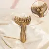 Sándalo Verde, Sándalo Morado, Masajeador Brass Beauty, Raspador para Piernas, Masajeador de Espalda, Cepillo Universal Meridian para Todo el Cuerpo