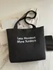 Bolsa de Tote Bordada con Letra Simple y Elegante para Mujer 2025 Nueva Gran Capacidad Casual Versátil Bolso de Mano para Viajes al Trabajo Bolso de Hombro
