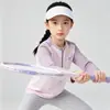 Blusa Infantil com Zíper Meio e Manga Longa para Meninos e Meninas, Novo Estilo Outono/Inverno, Forrada com Fleece, Absorvente de Umidade, Roupas de Treino que Absorvem o Suor, Roupas de Ciclismo para Crianças Maiores