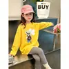 Nueva Camiseta de Manga Larga para Niñas 2026, Moderna Camiseta Básica Infantil para Primavera y Otoño, Bonito Top de Cuello Redondo para Niñas Mayores
