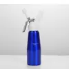 Batidor de Crema de Acero Inoxidable de 500ml Espumador de Leche Café Cold Brew Té con Leche Pistola Decoradora Espumador de Leche Comercial de Aluminio de 1L