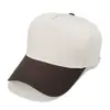 Gorra de Béisbol de Tapa Dura de Cinco Piezas con Combinación de Colores Transfronteriza Sombrero de Sol para Exteriores Primavera y Verano para Mujer Gorra de Camionero Ligera Gorra Publicitaria