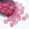 Esperanza letra trompeta enredadera pétalos de vidrio material diy accesorios de pasador de pelo accesorios para tocado material de cuentas