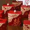 Caja de Azúcar para Bodas, Caja de Regalo Creativa de Estilo Chino de Gama Alta de Nicho, Bolsa de Dulces, Caja Vacía