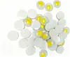 Contas coloridas não-adesivo olhos móveis brinquedos de plástico acessórios olhos diy pelúcia olho animal acessórios