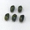 Contas Irregulares em Formato de Pedra Bicolores 12x20mm com Pequenos Furos, Novos Acessórios Estilo Chinês, Acrílico