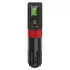 Caneta de tatuagem sem fio Display LED LCD tatuagem ferramenta de tatuagem RCA máquina de tatuagem bateria de caneta para tatuagem
