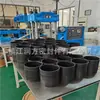 Productos de fibra de carbono rellenos de PTFE, piezas de grafito de PTFE, piezas de plástico negro King F4