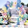 Set de Globos de Látex Amazon Transfronterizo Arreglo Personalizado para Fiesta de Cumpleaños Combinación de Cadena de Globos Arco de Globos Venta al por Mayor