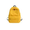 Bolso de Doble Hombro de Color Sólido Nuevo para Estudiantes Universitarios Hombres y Mujeres, Mochila Escolar para Estudiantes de Secundaria y Preparatoria, Mochila de Moda de Gran Capacidad
