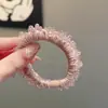 Laço de Cabelo de Cetim com Cristal Doce e Fofo, Design Único, Faixa de Cabelo Versátil, Durável e Suave com o Cabelo, Acessório de Cabelo Infantil