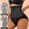 Ropa Interior Europea y Americana para Mujer que Aprieta el Abdomen y Levanta los Glúteos, Pantalones de Cintura Alta que Aprietan el Abdomen, Pantalones Finos Super Reductores que Moldean el Cuerpo, Pantalones Moldeadores de Cuerpo que Levantan la Cintura y los Glúteos