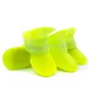 Botas de Lluvia para Perros de Todas las Estaciones Más Vendidas Transfronterizas para Perros Grandes, Golden Retrievers y Perros Pequeños, Zapatos Anti-Suciedad y Antideslizantes, Zapatos de Agua Suaves para Mascotas