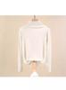 Ventas Directas de Fábrica Nueva Camiseta Básica de Cuello Medio Otoño e Invierno Terciopelo Alemán Top de Manga Larga Cuello Medio Cálido Ropa Interior Nuevo Estilo