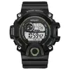 Reloj Electrónico de Moda Simple para Hombre para Exteriores Esfera Grande Multifunción Alarma Deportivo Pulsera Reloj Fabricante Venta al por Mayor