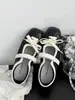 Versión de Cuero Suave~Zapatos de Ballet Estilo Retro con Aumento Oculto de Altura de 6 cm, Nuevos Zapatos Deportivos Casuales de Cuero de Moda para Mujer, Zapatos Mary Jane