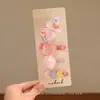 Novedad Otoño e Invierno 2026 Pinzas para el Pelo de Lana Accesorios para el Cabello de Niños Pinzas Pequeñas Estilo Coreano Lindas Pinzas Laterales para Niñas