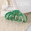 Pinza para el Cabello Gruesa de Acetato Retro Estilo Francés, Pinza de Tiburón Elegante y Sencilla, Accesorio para el Cabello Pasador Estilo Coreano