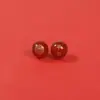 Ágata Negra Natural Ocho Deidades Guardianas Cuentas Redondas con Estampado Dorado, Cuentas Sueltas para Accesorios de Pulsera Hechos a Mano DIY Venta al por Mayor