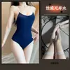 Lingerie Sexy, Maiô Sexy Peça Única, Body Fino de Seda Leite Tomara que Caia, Roupa de Banho, Atacado de Peça Única