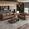 Apartamento pequeño moderno minimalista dormitorio apartamento en alquiler sofá individual oficina recepción sofá pequeño para tres personas