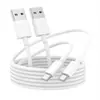 Adequado para iPhone Android Smartphone Compatível Cabo de Dados Carregamento Rápido Cabo de Carregamento Cobre Puro USB Tipo-C