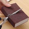 Pote de lavar com escova de esmeril esponja nano mágica mágica esfrega desincrustante escova de limpeza de cozinha remoção de calcário do fundo da panela artefato de calcário preto