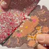 Tecido de Couro com Brilho Grosso Super Brilhante Tecido Artesanal DIY com Glitter Fino Refletor de Luz Contas Perler Papel Termocolante Outros