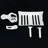 Accesorios para Escritorio de Computadora Soporte para Auriculares de Malla Plástica Soporte para Taza de Agua Extraíble Combinación de Soporte para Auriculares Lateral de Mesa de E-Sports