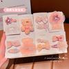 Pinza para el pelo de falda de gasa de estrella de Corea del Sur, pinza para el pelo linda de niña, tocado de princesa para niños, accesorios para el pelo súper de hada para niñas, pinza para flequillo
