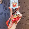 Chaveiro Original Desenho Animado Shin-Chan Série Kung Fu Pingente de Bolsa Fofo Chaveiro de Carro Presente Venda por Atacado