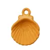 Concha de Dibujos Animados Macarrón Colgante Lindo Aleación Material de Accesorios DIY Cadena para Teléfono Móvil Accesorios de Joyería Accesorios Hechos a Mano