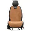 Cojín calefactable para asiento de coche en stock, calentador de asiento de felpa para invierno, alfombrilla para coche, funda de asiento de media cobertura, calefacción por cable calefactor eléctrico