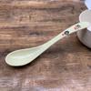 Cucharas de melamina pulida mayoristas cuchara negra cuchara china para beber sopa vajilla de plástico imitación porcelana cuchara para restaurante de comida rápida