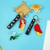 Fábrica Venta Caliente Dibujos Animados Sirena Llavero Colgante Estudiante Mochila Escolar Estuche para Lápices Accesorios Lindos Máquina de Garra Pequeño Regalo