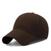 Gorra de Béisbol de Seis Paneles de Color Sólido Zheyang para Adultos Hombres y Mujeres, Gorra Sencilla con Visera y Bordado de Logo, Protección Solar, Estilo Unisex