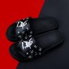 Chinelo Masculino, Verão para Banho, Antiderrapante, Resistente ao Desgaste, Chinelos de Dedo, Chinelos Domésticos Fofos de Desenho Animado para Casais, Sandálias de Marca da Moda para Uso Externo