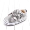 Sapatos de Bebê para Primavera e Outono Quatro Estações 0-12 Meses Solado de Borracha Antiderrapante Velcro de PU Sapatos para Bebês e Crianças Pequenas 2447