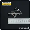 Mini colgante para llavero, modelo de pistola de aleación 98k del juego PUBG, juguete de campo de batalla para niños