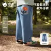 Calça jeans infantil Beitais, anti-desbotamento, nova coleção outono 2026, calça longa unissex de alta elasticidade, calça casual para bebê