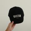 Boné de Baseball Infantil Simples Estilo Coreano com Bordado de Letras, Modelo Fino, Novo Modelo de Outono, Boné Versátil para Crianças Pequenas