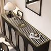 Tapete para mesa de aparador, tapete para zapatero, tapete para mueble de TV, mantel, mesita de noche, protección antipolvo para escritorio, cubierta de encimera, tela para entrada