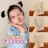 Parche para Flequillo para Arreglar el Cabello Suelto, Diadema Estilo Étnico, Accesorio para el Cabello de Encaje con Cierre Mágico para Niñas