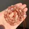 Material natural cristal ágata grava con cuentas sueltas accesorios para joyería diy agujero agujero cuentas amorfas