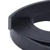 Almofada de Borracha Retangular de Vedação Altamente Elástica Amortecimento de Choque Mecânico Preto Tira de Borracha Tri-Butadieno Resistente à Pressão Cortável no Tamanho