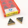 Pastilha Triangular CNC TNMG160404R-ZC para canalizar e desbastar peças de aço, cabeça de corte circular externa em liga