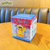 Serie Auténtica de Pokémon con Varios Estilos de Juego, Base Portaplumas, Borrador Desmontable, Adornos de Juguete de Moda, Caja Sorpresa